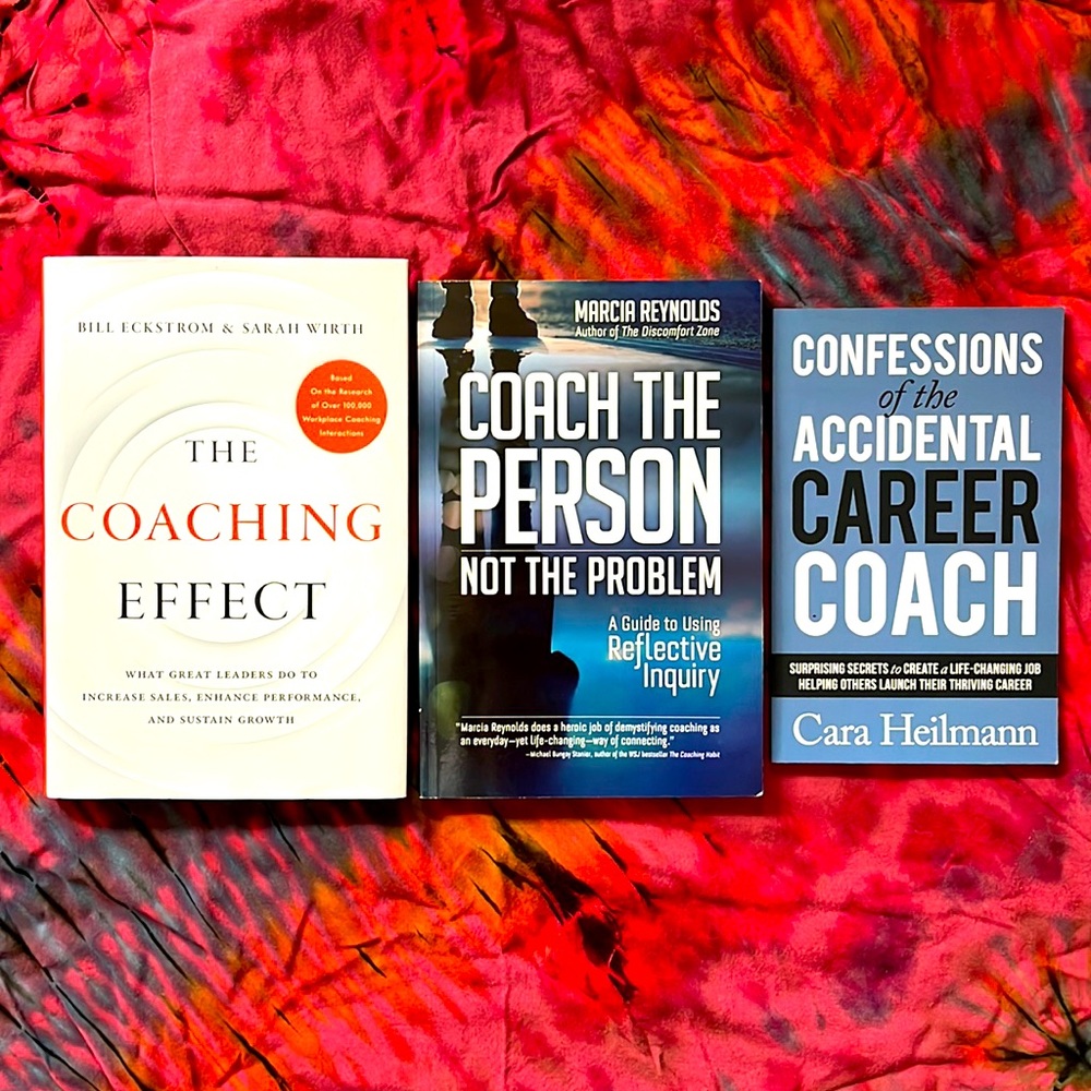 Lot of 3 Coaching books